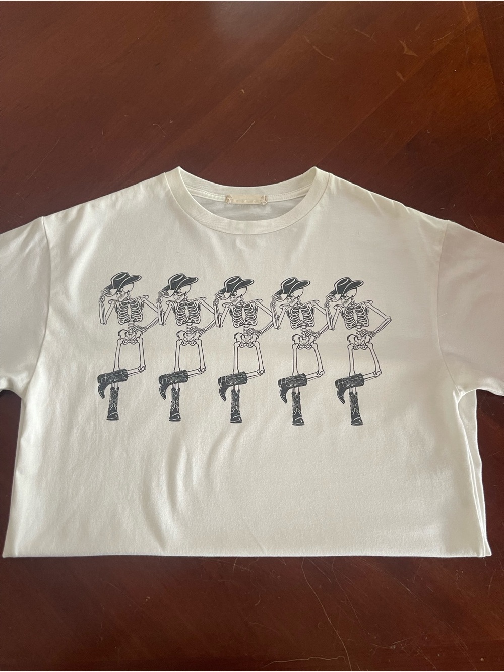 Alter’d State Graphic Tee with Dancing Skeletons